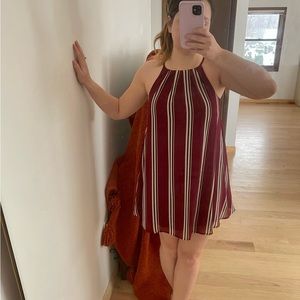Francesca’s stripped dress